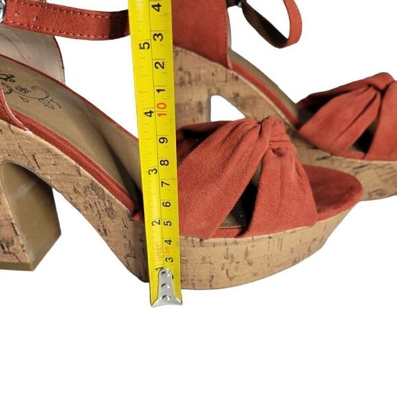 Mudd Platform Open Toe Twist Sandal's (Size 6.5M) - Picture 8 of 10